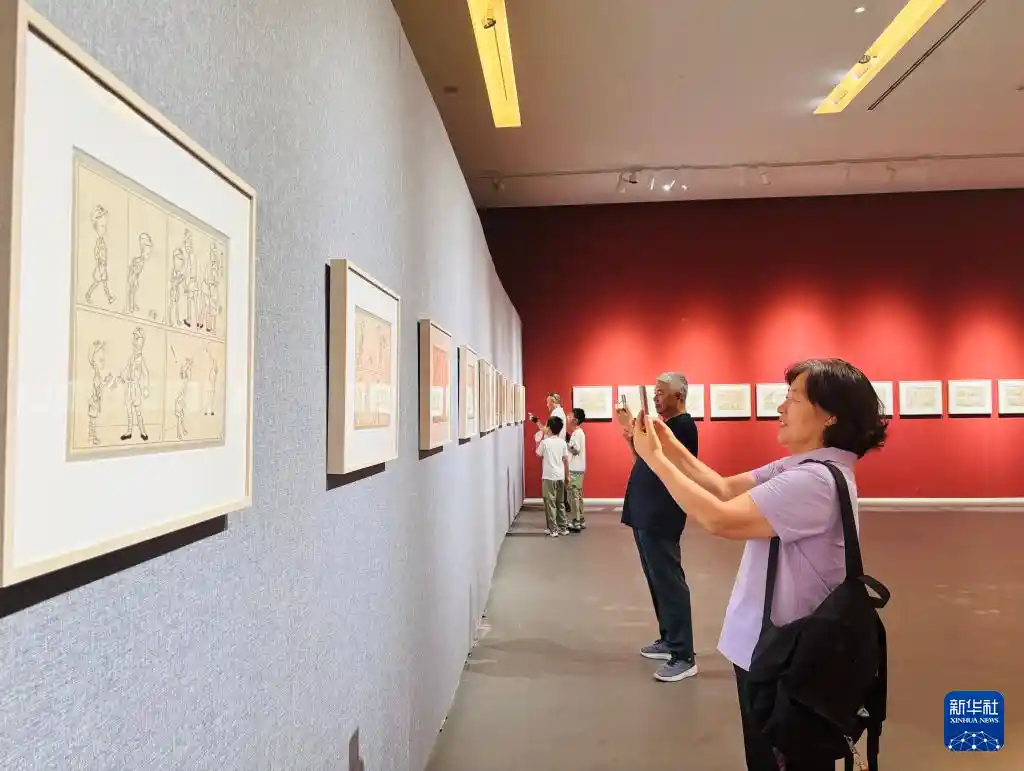 三毛90岁重返画坛!70幅原稿首现天津美术馆