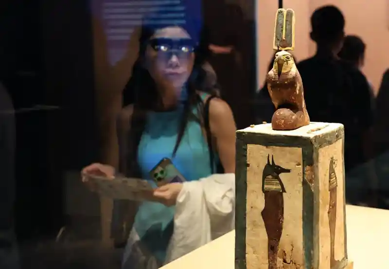 穿越尼罗河的回响：上海博物馆‘金字塔之巅’惊艳落幕