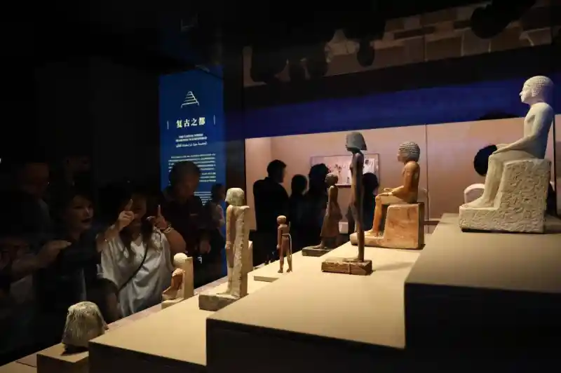 穿越尼罗河的回响:上海博物馆‘金字塔之巅’惊艳落幕