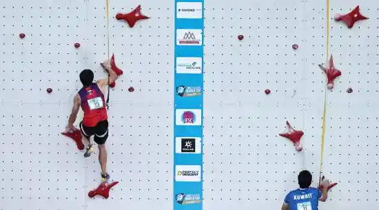 岩上飞驰！贵阳引爆世界杯速度攀岩终极之战