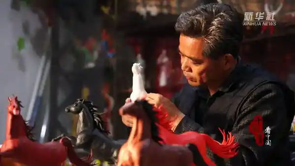 指尖跃马迎春来！沂南非遗福马火出圈