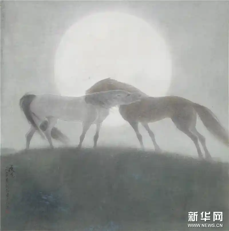 马跃新春：中国美术馆呈现艺术中的奔腾史诗