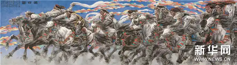 马跃新春：中国美术馆呈现艺术中的奔腾史诗