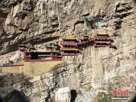山西创新保护千年古建悬空寺 亮相文旅新方案